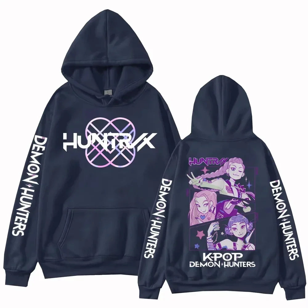 Anime K-Pop Demon Hunters Harajuku Pullover Sweatshirt