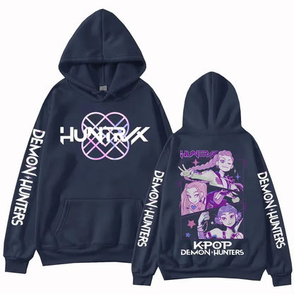 Anime K-Pop Demon Hunters Harajuku Pullover Sweatshirt
