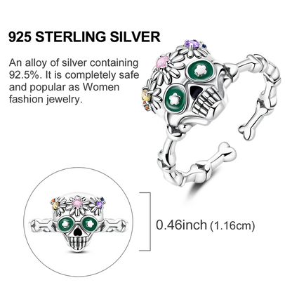 New 925 Sterling Silver Open Ring Hollow Rose Infinite Love Simple Ring Women Wedding Engagement Party Jewelry Gift
