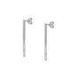 JINFU Gold Plated Earrings Set For Women Boho Style CZ Zircon Women's Clip Stud Dangle Hoop Earrings 2022 Jewelry Wholesale
