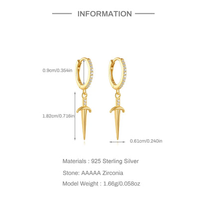 ROXI 925 Sterling Silver luxury leaf Design zircon Charms hoop earrings for women Shiny Zircon Wedding Party jewelry gift plata