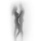 Black White Shadow Love Men Women Abstract Canvas Posters Modern Paintings Pictures Bedroom Living Room Bathroom Home Decoration
