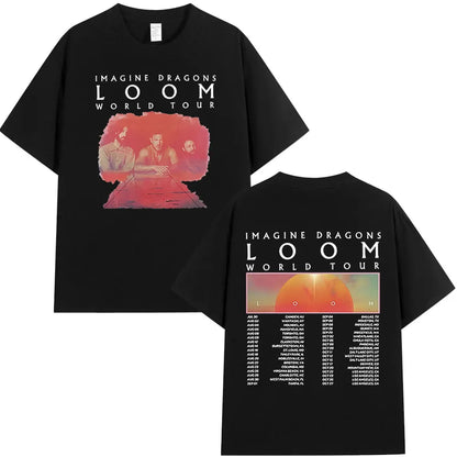 2025 Imagine Dragons Band Loom World Tour T-Shirt