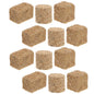 12pcs Home Decor Stackable Haystack Autumn Style Mini Hayrick Ornament Scene Bales Dollhouse Mini Bales for Micro Landscaping