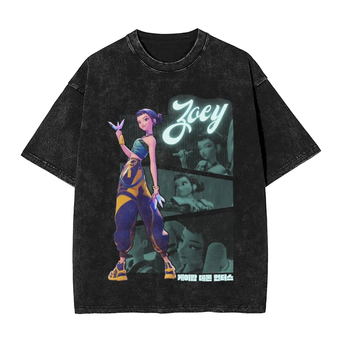 Saja Boys Kpop Demon Hunters Vintage Style T-Shirts