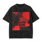 Oversized Washed T-Shirt My Little Soda Pop Saja Boys KPop Demon Hunters