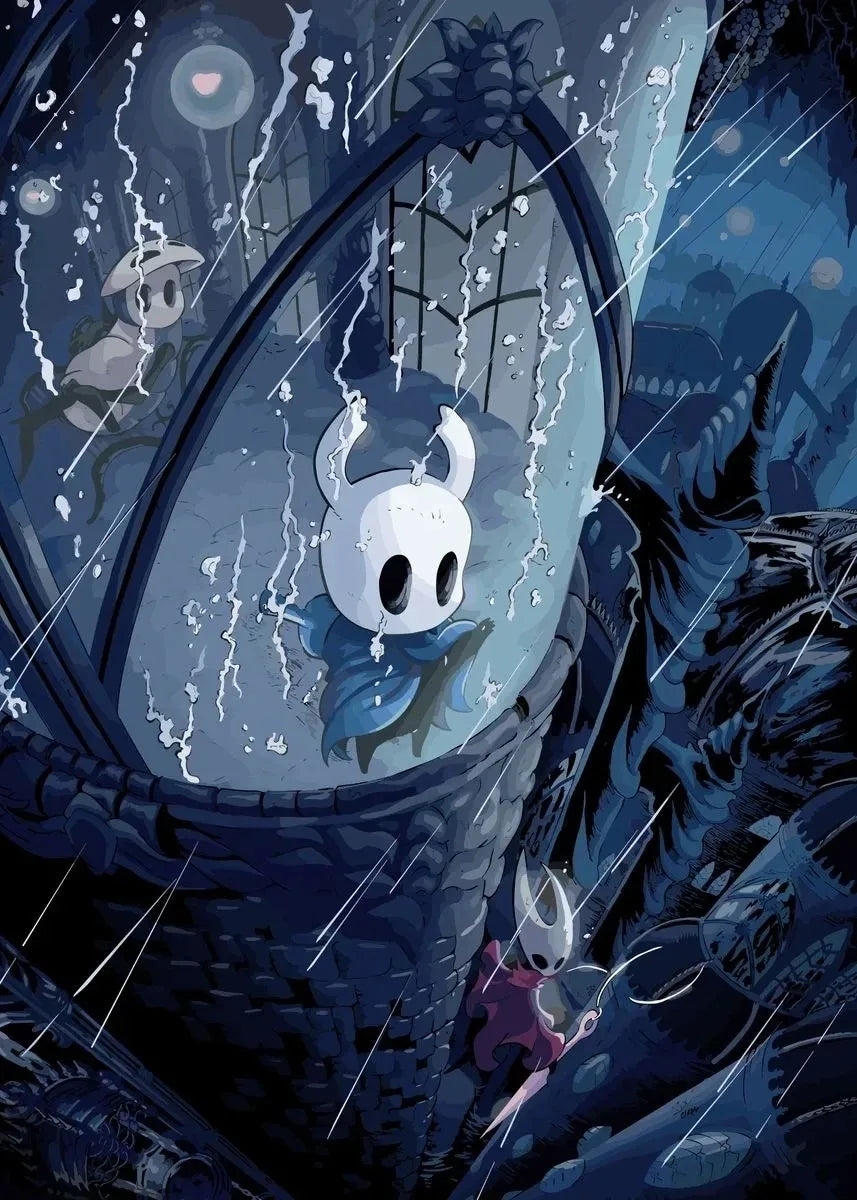 Hot Popular Video Game Hollow Knight Posters and Prints Canvas Printing Modern Wall Art for Living Room Home Decoration