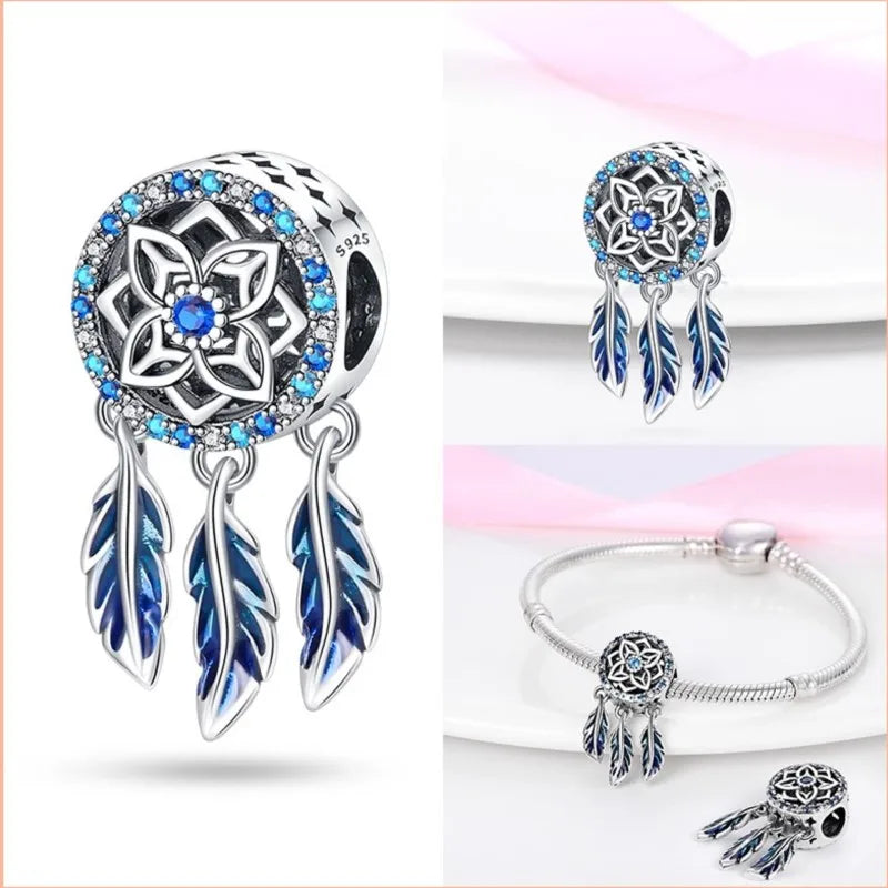 Charms 925 Original Fit 3mm 925 Original Charm Bracelet Women 925 Silver Hot Sale Pendant Beads DIY Jewelry Gift 2024 New