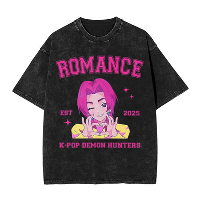 Saja Boys Kpop Demon Hunters Vintage Style T-Shirts