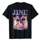 K-pop Demon Hunter Rumi Mira Zpey Movie Pattern T-Shirt Unisex Original Harajuku Style High-Quality Cotton T-Shirt Streetwear