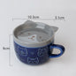 Japanese Cartoon Cat Coffee Mug With Cat Pattern Lid Small Dish Cute Breakfast Cup Creative Coffee Cup Milk Cup Gift For Girl