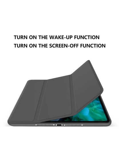 Case For iPad 11 2025 a16 11inch TPU Tri-Fold Magnetic Stand Tablet Cover Funda For iPad 11th Generation Case A3355 A3356 A3354