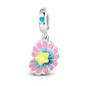 Blue Series 925 Sterling Silver Turtle,Whale & Seahorse Dangle Charm Fits Bracelet Kids Ocean Jewelry Accessories