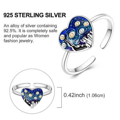 New 925 Sterling Silver Open Ring Hollow Rose Infinite Love Simple Ring Women Wedding Engagement Party Jewelry Gift