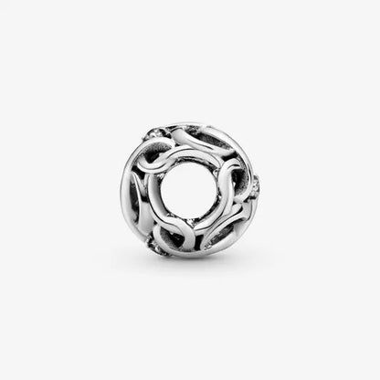 New 925 Silver Eye Palm Skull Wings Sun Pendants Charms Beads Fit Original Bracelet Accessories DIY Jewelry For Women