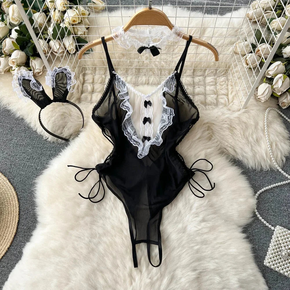 Women's Sexy Bodysuit Lingerie Nightwear