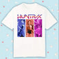 Men's T-shirt New American Harajuku Style K-pop Demon Hunter Tiger and Bird Demon Hunter Tiger Print T-shirt streetwear Unisex