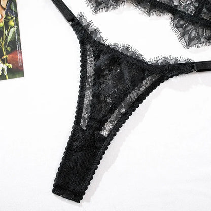 Floral Lace Sexy Lingerie Set