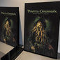Pirates Of The Caribbean Movie Anime Posters Sticky Decoracion Painting Wall Art White Kraft Paper Wall Decor