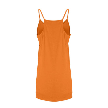 Sport Mini Dress For Women Summer Sleeveless Dress Casual Short Sundress