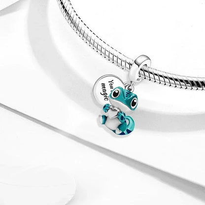 925 Sterling Silver Panda  Butterfly Kapibala Octopus Charms Beads Fit Original Pan Bracelet Bangle High Quality DIY Jewelry