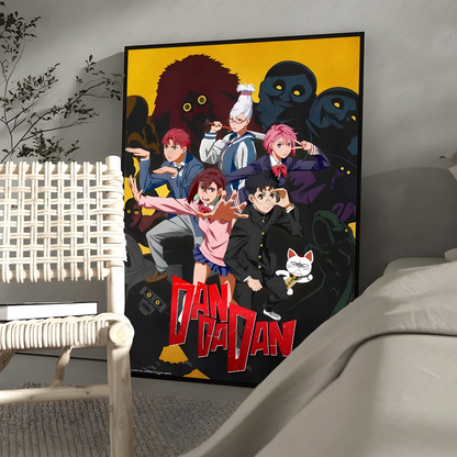 JAPAN Anime D-Dandadan Ken T-Takakura Poster Sticky Wall Art Printing Waterproof Home Living Bed Room Bar Aesthetic Decor