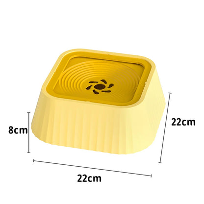 Hot-selling pet filter bowl without wet mouth pet bowl floating prevent overturning puppy cat drinking water device