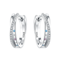 CYMYSS 2025 New 925 Sterling Silver Classic Hollow-out Versatile Hoop Earrings for Women Fine Jewelry Ideal Birthday Party Gifts
