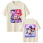 Anime KPop Demon Hunters Saja Boys Print T-shirt