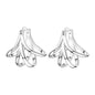 CYMYSS 2025 New 925 Sterling Silver Classic Hollow-out Versatile Hoop Earrings for Women Fine Jewelry Ideal Birthday Party Gifts