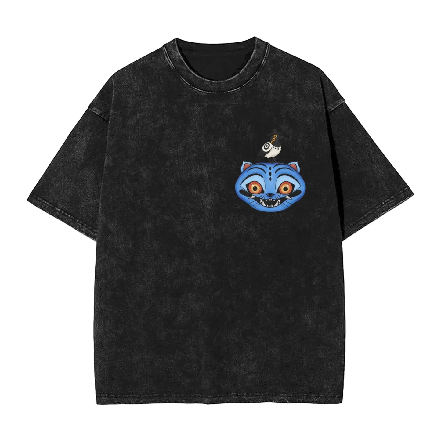 Kpop Demon Huntrix Tiger Derpy The Tiger and Bird T-Shirt