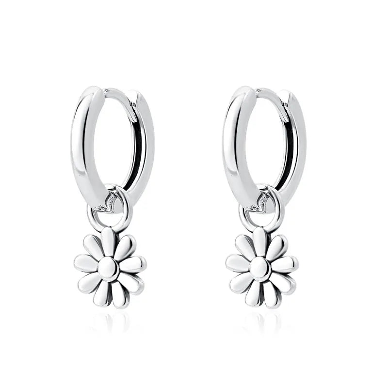 European New S925 Silver Zircon Heart-ShapedColored Earrings Suitable For Women's Holiday Exquisite Charm Jewelry Gifts