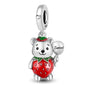 925 Sterling Silver Panda  Butterfly Kapibala Octopus Charms Beads Fit Original Pan Bracelet Bangle High Quality DIY Jewelry