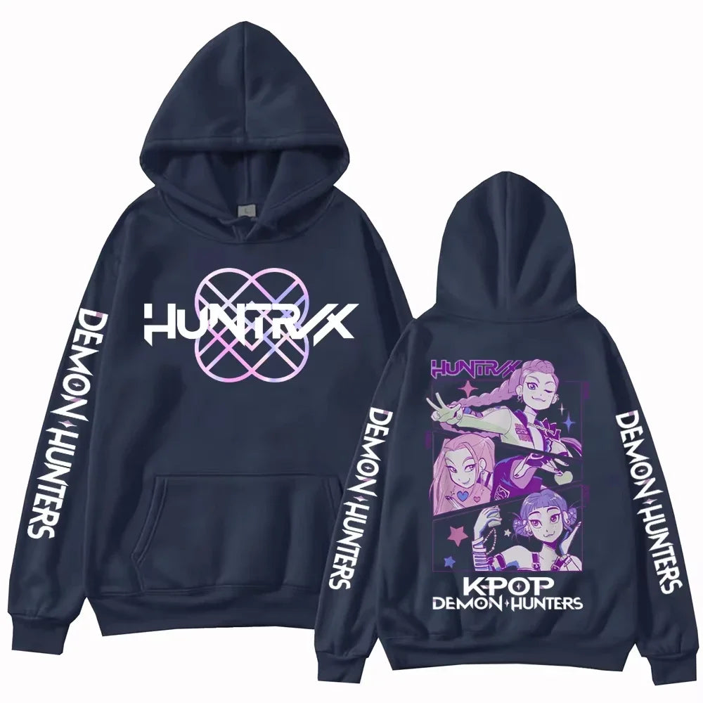 Anime K-Pop Demon Hunters Harajuku Pullover Sweatshirt