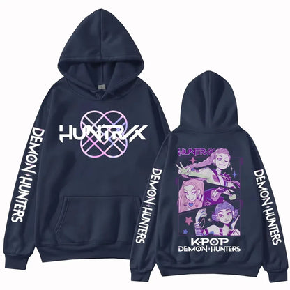 Anime K-Pop Demon Hunters Harajuku Pullover Sweatshirt