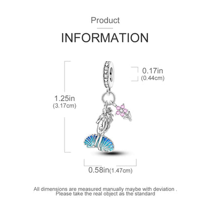Original Charms 925 Silver Plated Bee Moon Star Pendant Fit Bracelet Making For Woman Fashion Jewelry