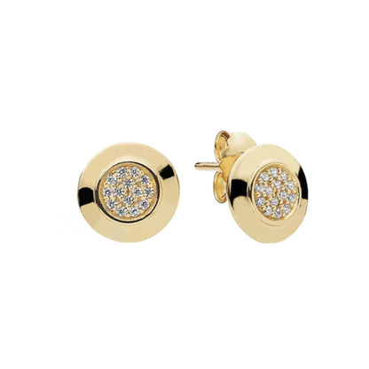 European New S925 Silver Zircon Heart-ShapedColored Earrings Suitable For Women's Holiday Exquisite Charm Jewelry Gifts