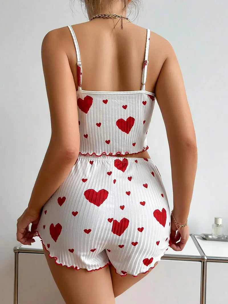 Women's Spaghetti Strap Pajamas Sexy Sleepwear