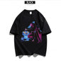Cartoon Anime Film Kpop Demon Hunters Print T-shirt for Men Women Adult Clothes Summer Cotton Outdoor Wear Hip Hop Fashion Tops