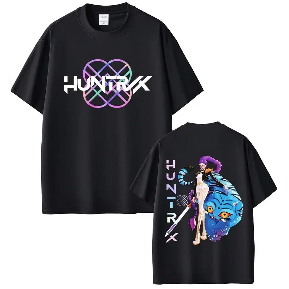 KPop Demon Hunters T-shirts Saja Boys Tshirt rt