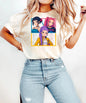 KPDH Huntrix Demon Hunters Christmas Sweatshirt, Merry Huntrix Christmas Shirt Kpop Demon Hunters Mira Rumi Derpy Tiger Shirt