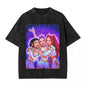 Oversized Washed T-Shirt My Little Soda Pop Saja Boys KPop Demon Hunters