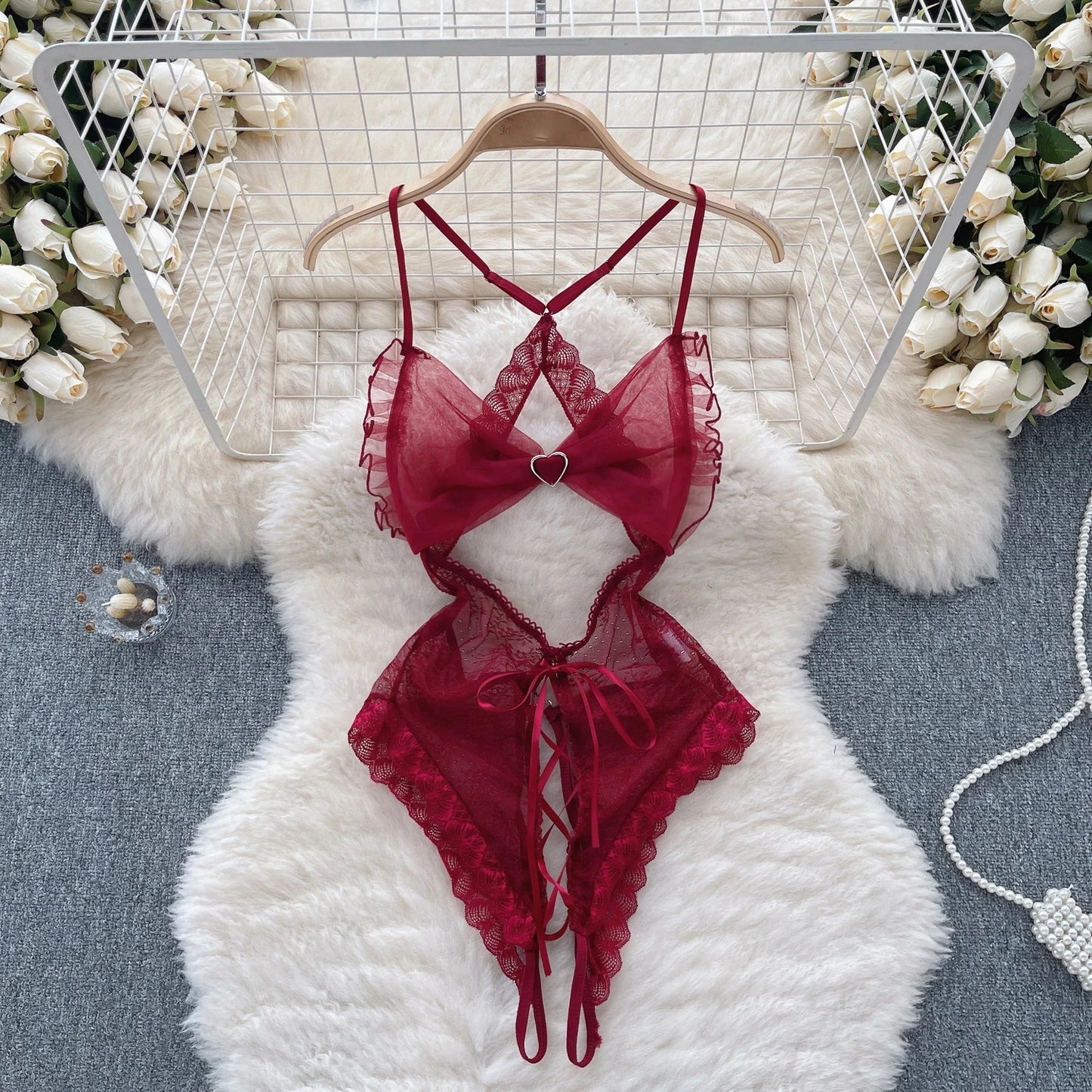 Women's Sexy Bodysuit Lingerie Nightwear