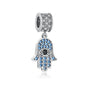 New 925 Silver Eye Palm Skull Wings Sun Pendants Charms Beads Fit Original Bracelet Accessories DIY Jewelry For Women
