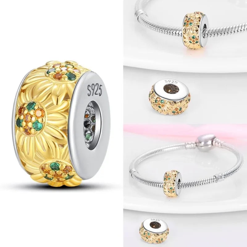 Charms 925 Original Fit 3mm 925 Original Charm Bracelet Women 925 Silver Hot Sale Pendant Beads DIY Jewelry Gift 2024 New