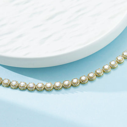 Tennis Necklace Necklace for Women Men Necklace Zircon Party Gift Trendy Jewelry Chains