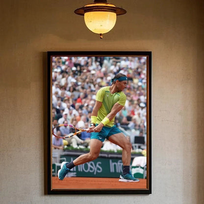 Tennis R-Rafael N-Nadal Poster HD Art Sticky Wall Waterproof Home Living Room Bedroom Bar Aesthetic Decoration
