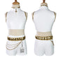 Kids Rumi Cosplay Costume Kpop Demons Children Disguise Halloween Carnival Party Clothing