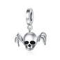 New 925 Silver Eye Palm Skull Wings Sun Pendants Charms Beads Fit Original Bracelet Accessories DIY Jewelry For Women