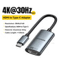 Essager HDMI-Compatible to USB C Adapter 8K@60Hz 4K@120Hz/144Hz for iPhone  15 MacBook Pro iPad High-Speed HD TV Cable Converter
